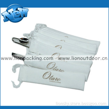 White Velvet Pen Pouch Velvet Pouch for Gift